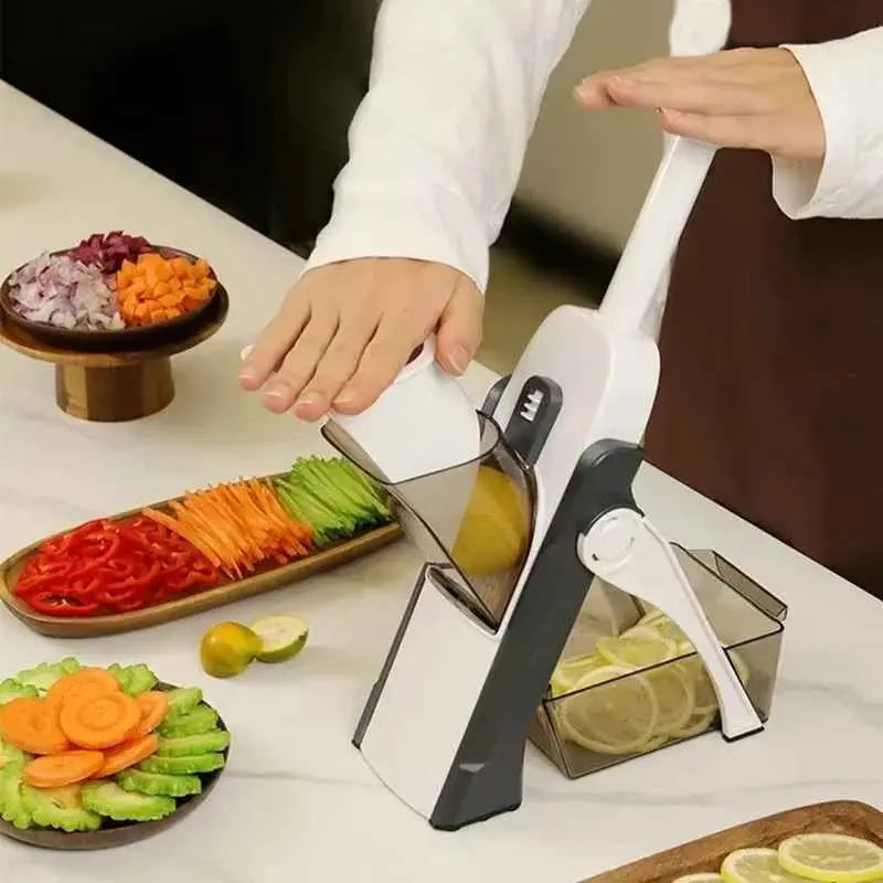 5 In 1 Vegetable and Fruits Cutter Slicer Mega verity